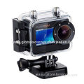 Stylish Full HD Waterproof Mini Cycling Helmet Camera with 170° Wide Angle FOV